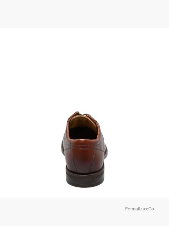 Men\'s Cap Toe Oxford Dress Shoes Leather Lace-Up main image 4